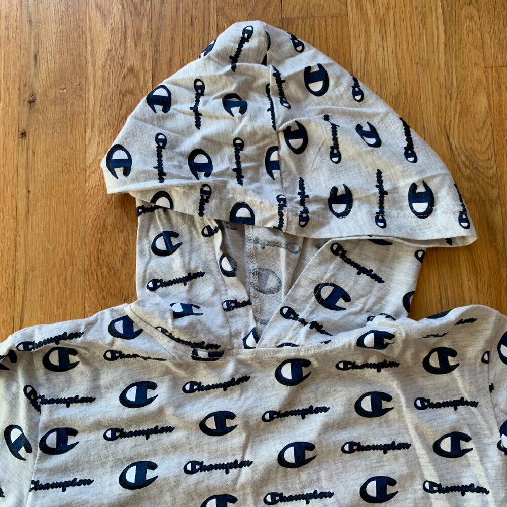NWOT Champion Lightweight Hoodie Long Sleeve T-shirt Boys XL - Picture 3 of 7